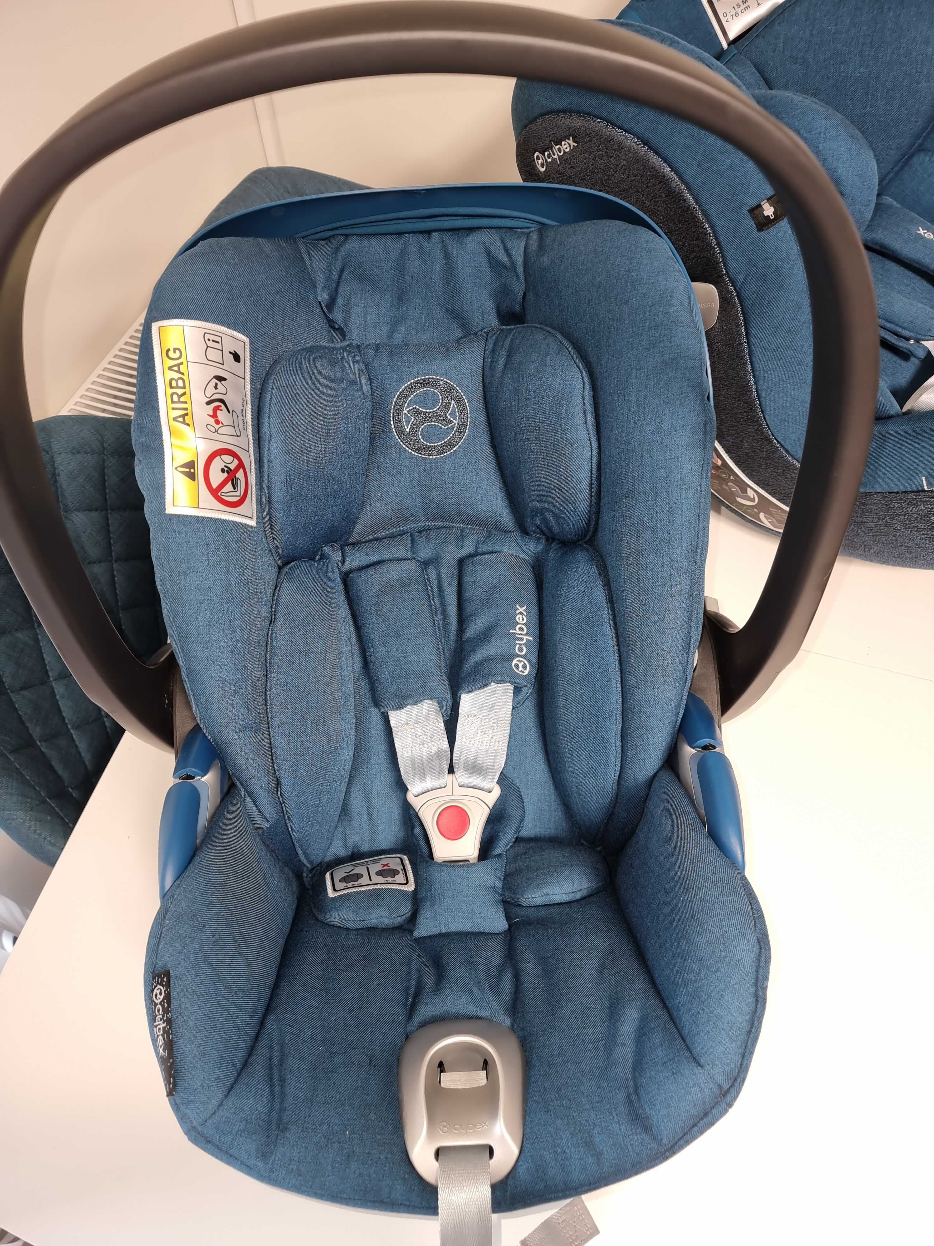 Komplet Cybex Cloud z i-size, baza i Cybex Sirona Z