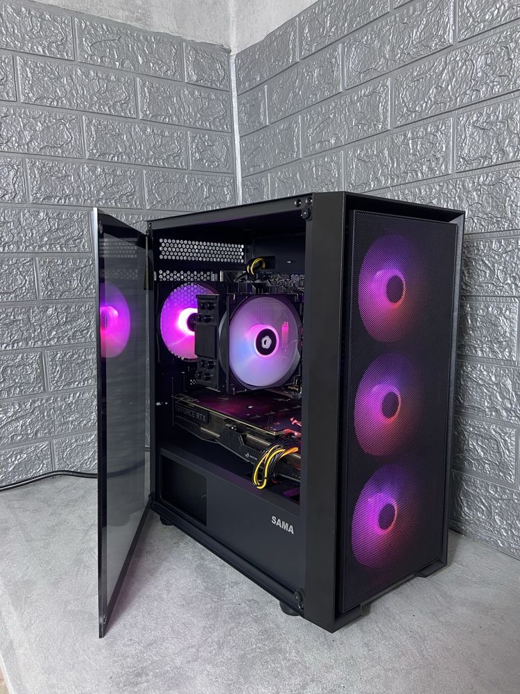 Ігровий Комп'ютер,ПК(Ryzen 5 5500,DDR4 16GB,RTX 2060 SUPER,M2 512GB)