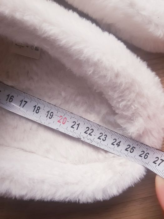 Kapcie damskie z sztucznego futerka marki Pepco Renifery rozmiar 38/39