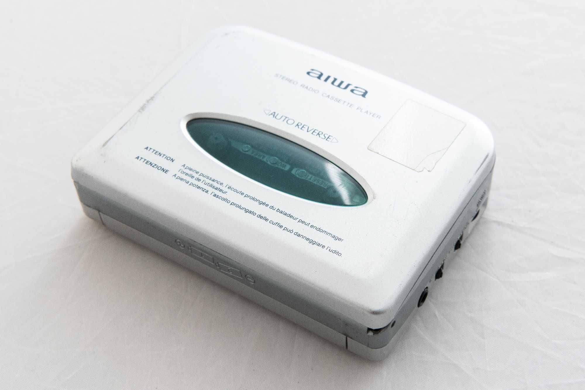 Walkman AIWA HS-RX408 z radiem komplet