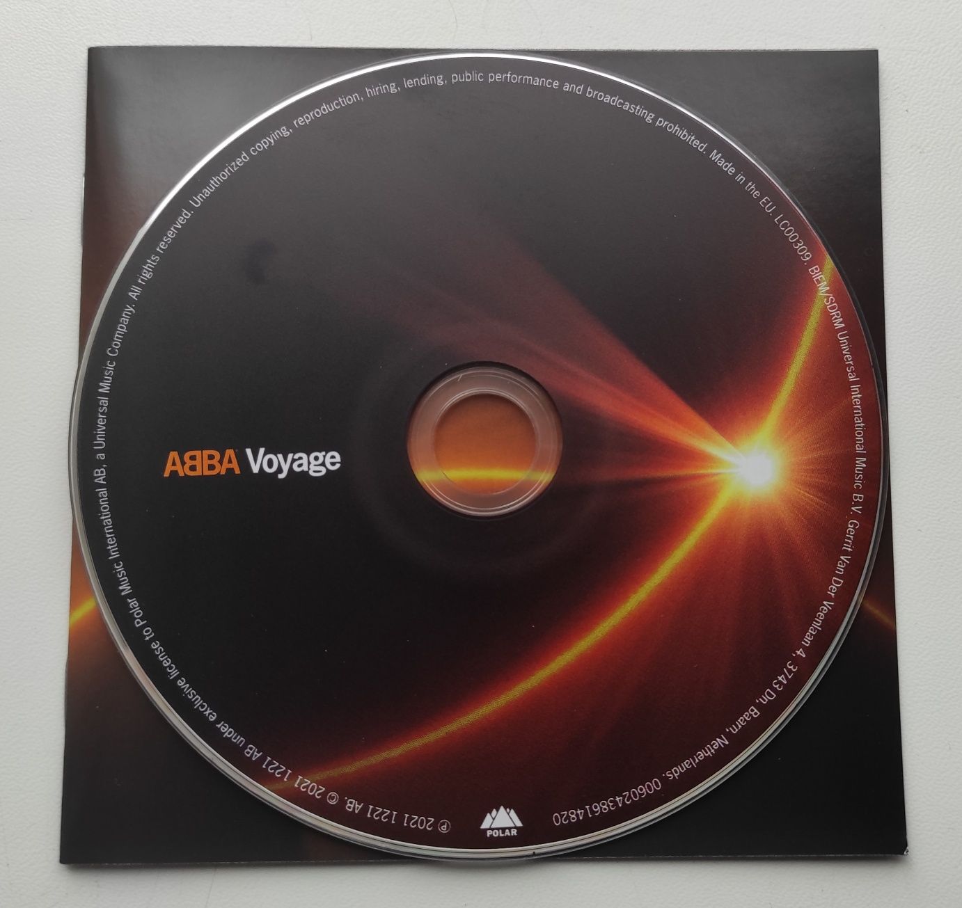 Фирменный CD ABBA "Voyage" 2021