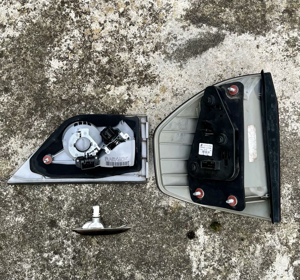 Przyciemnione lampy i migacze/kierunkowskazy do BMW X3 E83