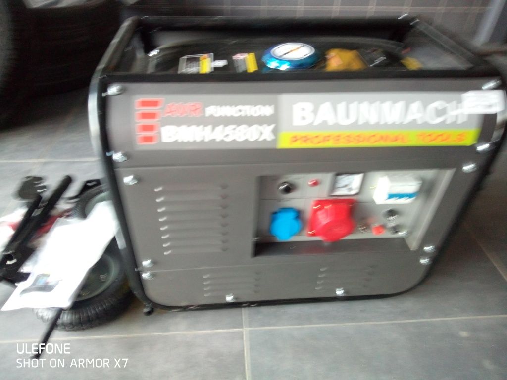 Nowy Agregat prądotwórczy BAUNMACH BMH 4580X