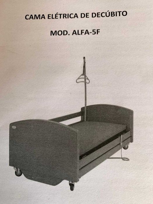 Cama Hospitalar articulada elétrica