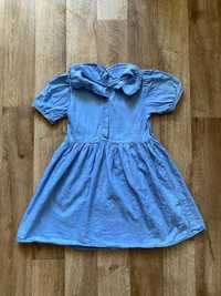Платье хлопок на девочку 5-6 лет