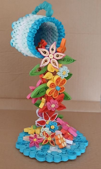 Chávena  em  quilling