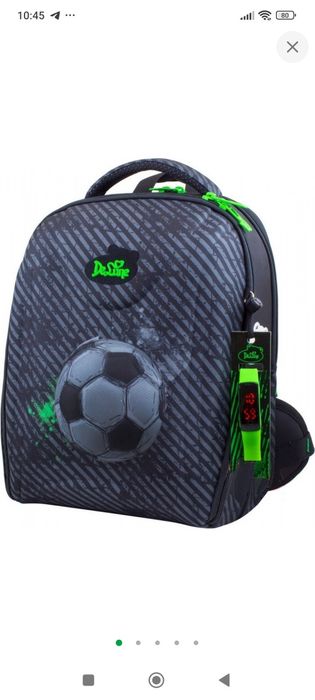 Шкільний ранець, ортопедичний,каркаснийдля хлопчиків Delune, 1-4 клас