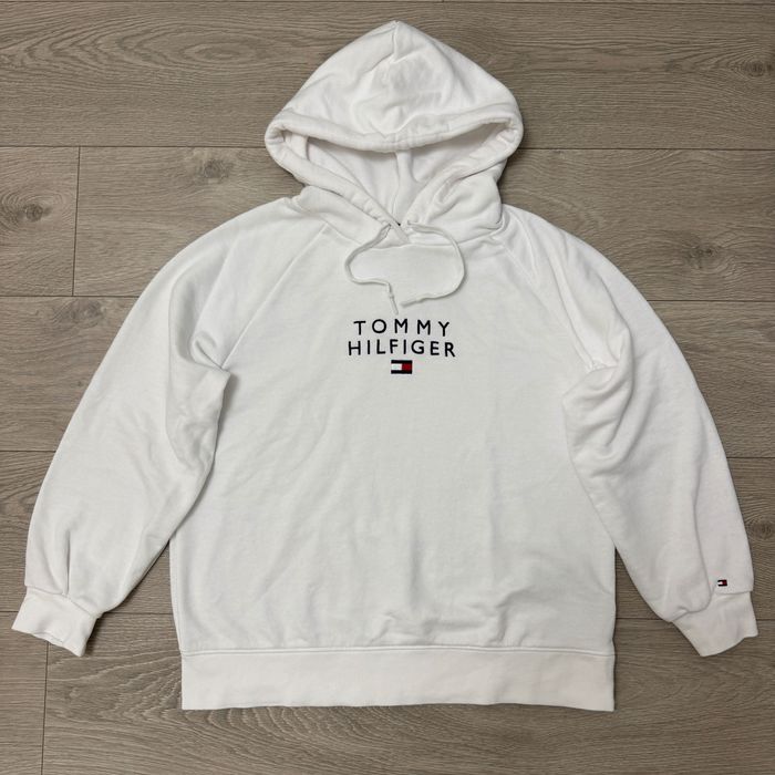 Нове жіноче Худі Біла Кофта Томмі Хілфігер Tommy Hilfiger M, оригінал