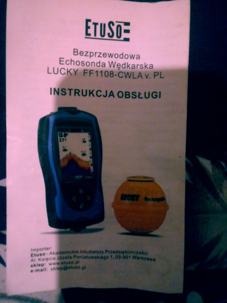 Eko sonda wędkarska