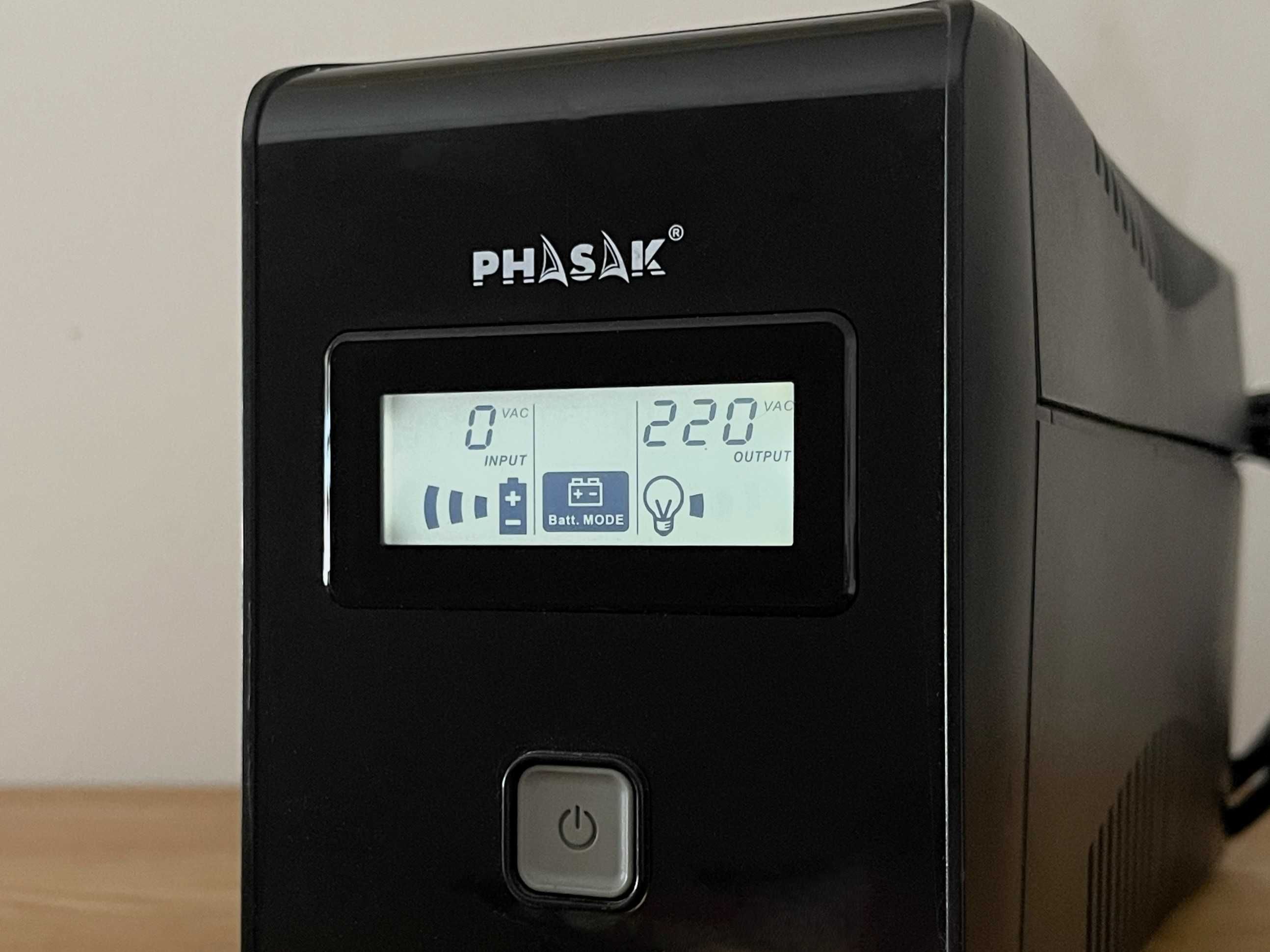 UPS PHASAK 850VA (Bateria Nova)