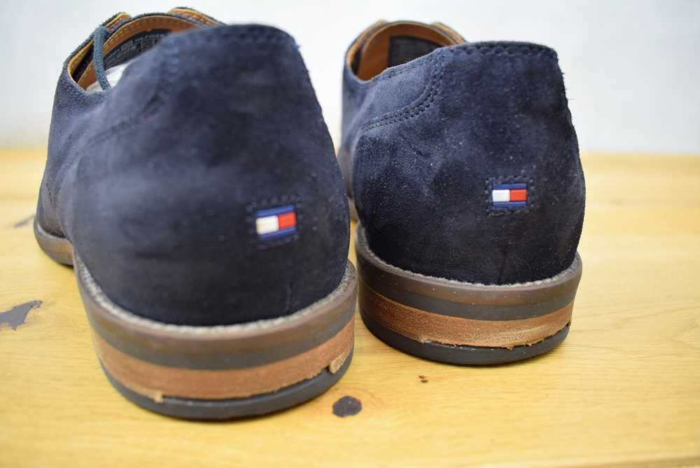 Tommy Hilfiger Półbuty, Essential suede Lace Up Derby, r. 45