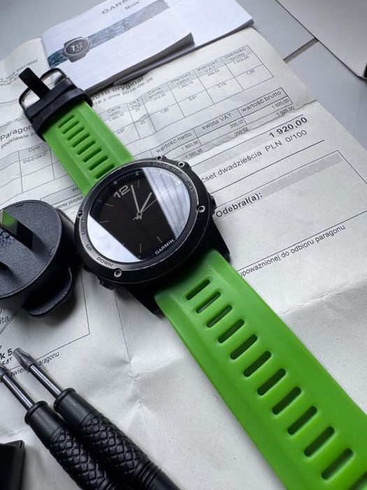 Sprzedam Garmin Fenix 3 pełny zestaw od nowości