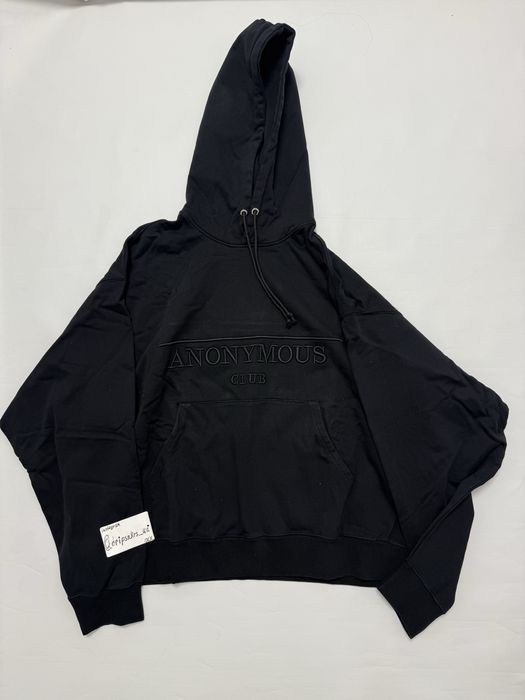 Худи Anonymous Club HBA rick owens balenciaga maison margiela