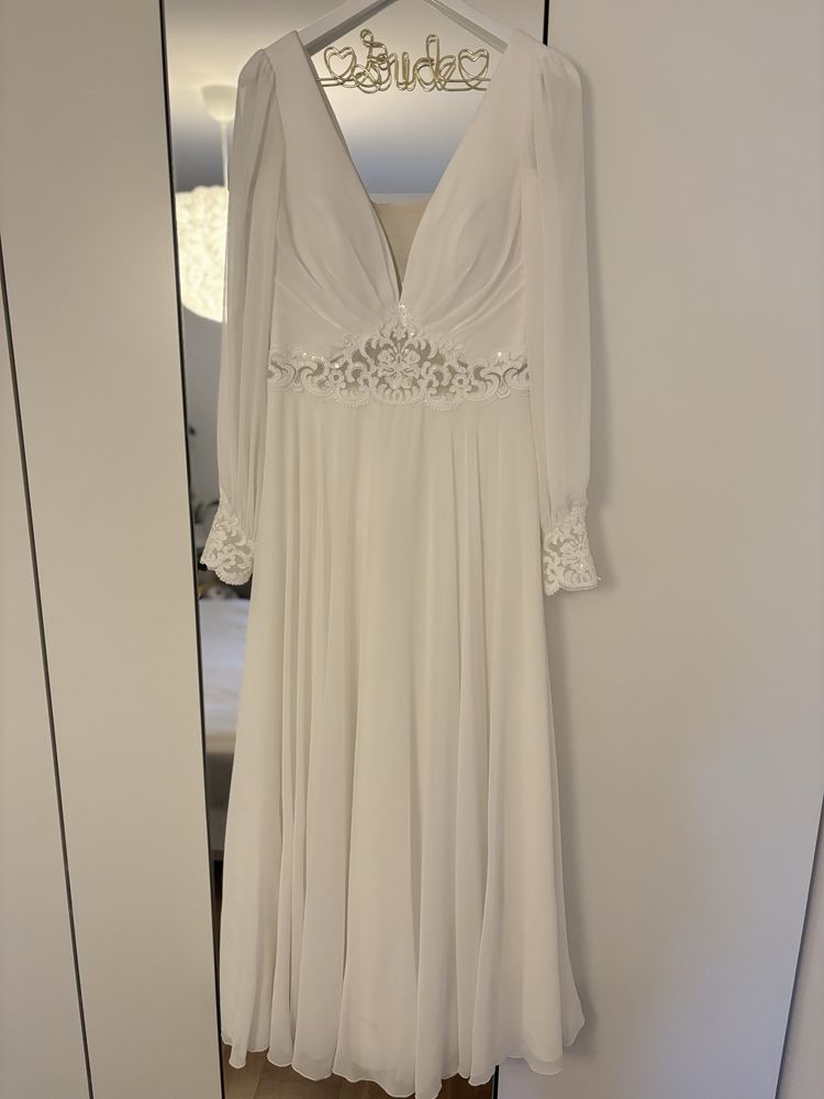 Elegancka suknia ślubna model KIM MS Moda