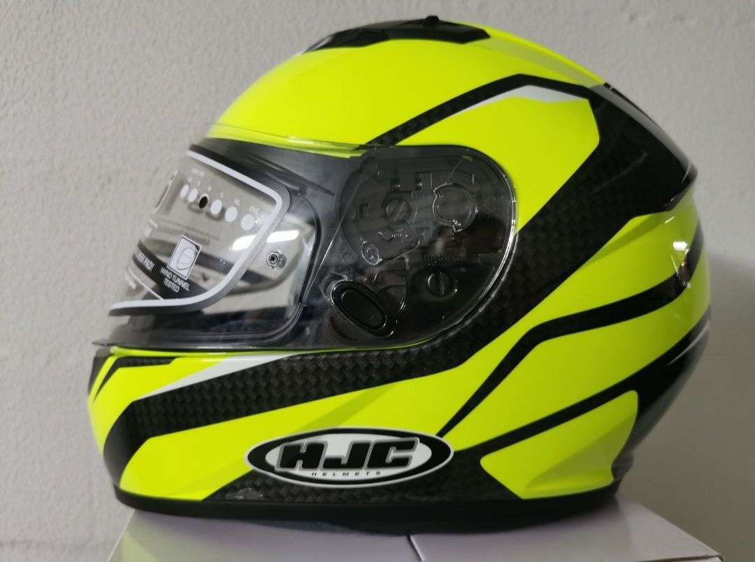 Capacete HJC CS 15 SEBKA Yellow ( M )( NOVO )