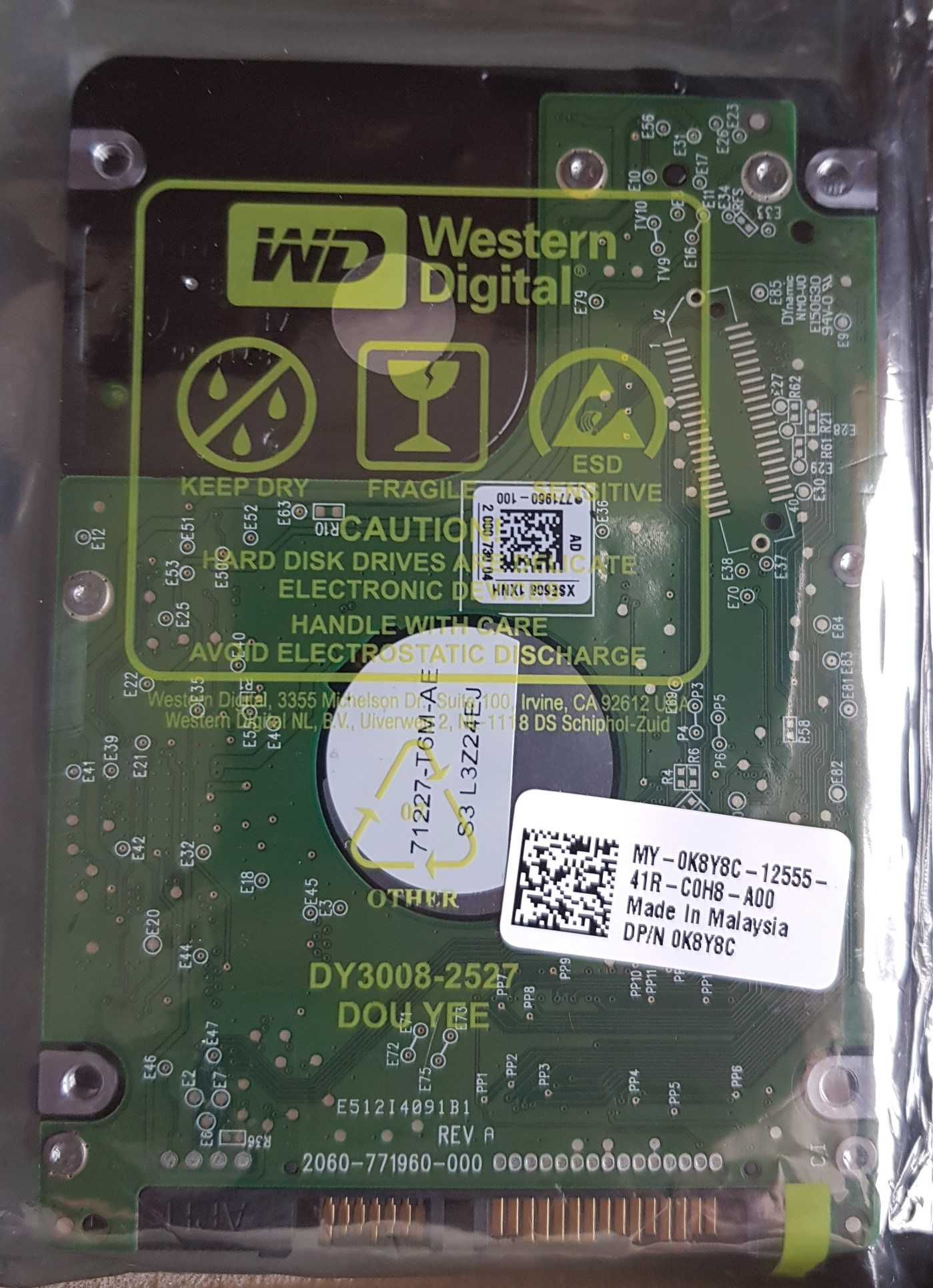 Disco rigido Western Digital WD10JPVX 1Tb (NOVO)