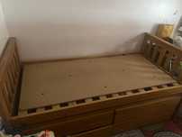 Cama Dupla com gavetas