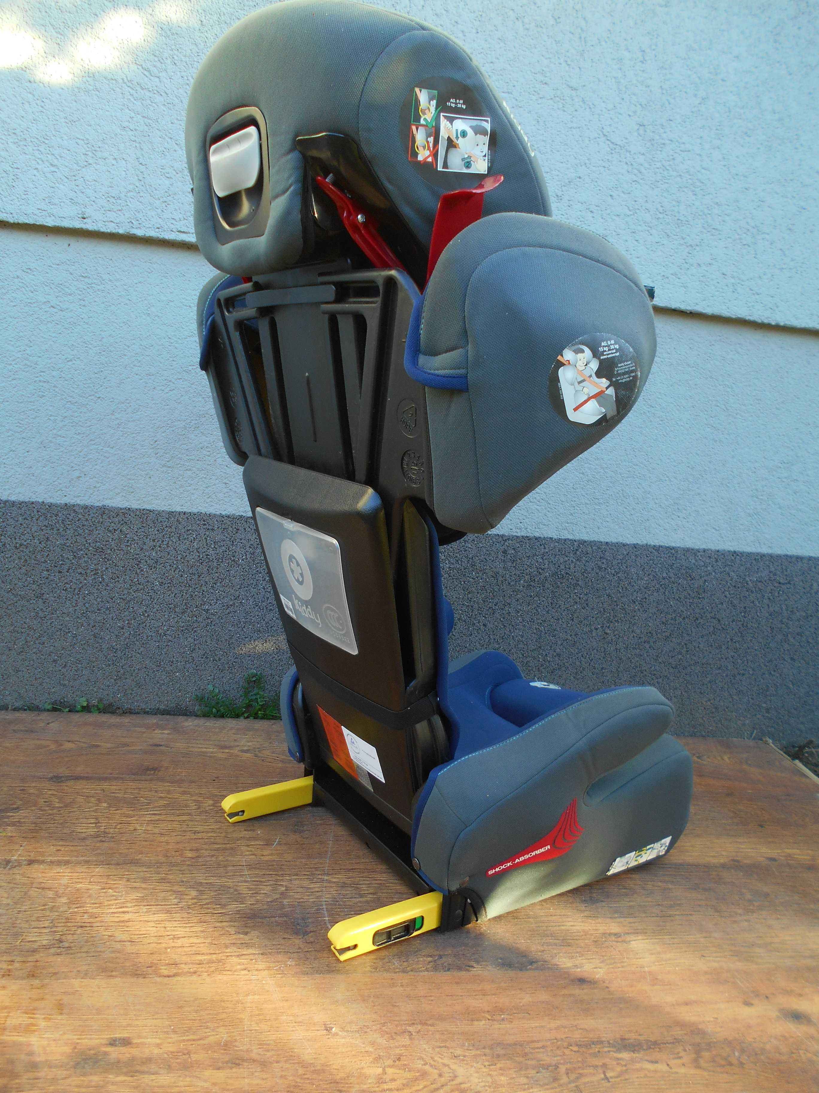 Fotelik samoch. KIDDY Smartfix 15-36kg Isofix MOŻLIWA WYSYŁKA