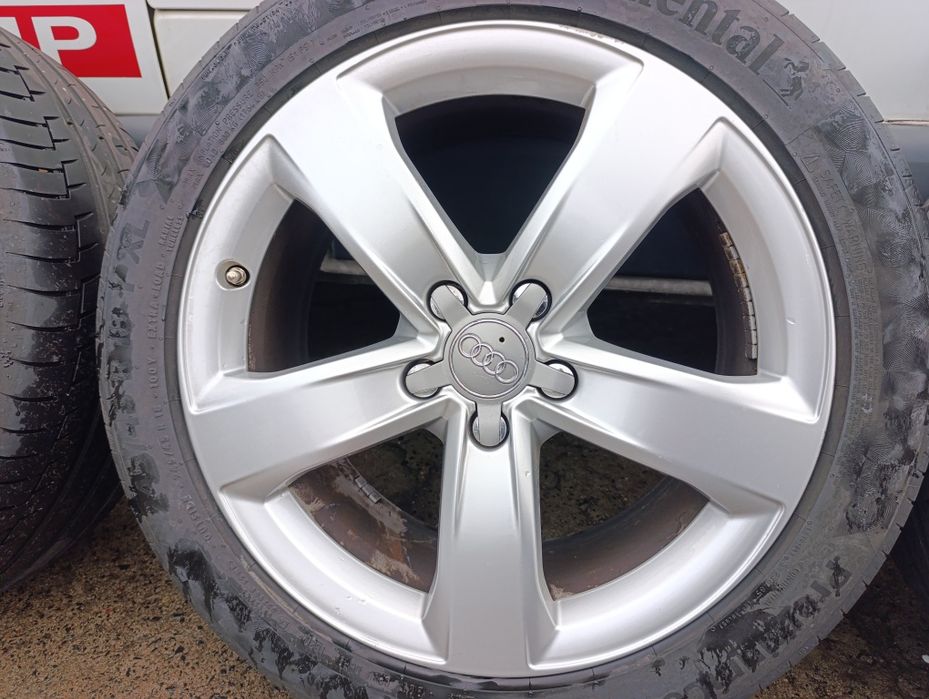 Audi A6 C8 Q5 A4 felgi alu 18 cali ładny stan z Niemiec oryginalne oe