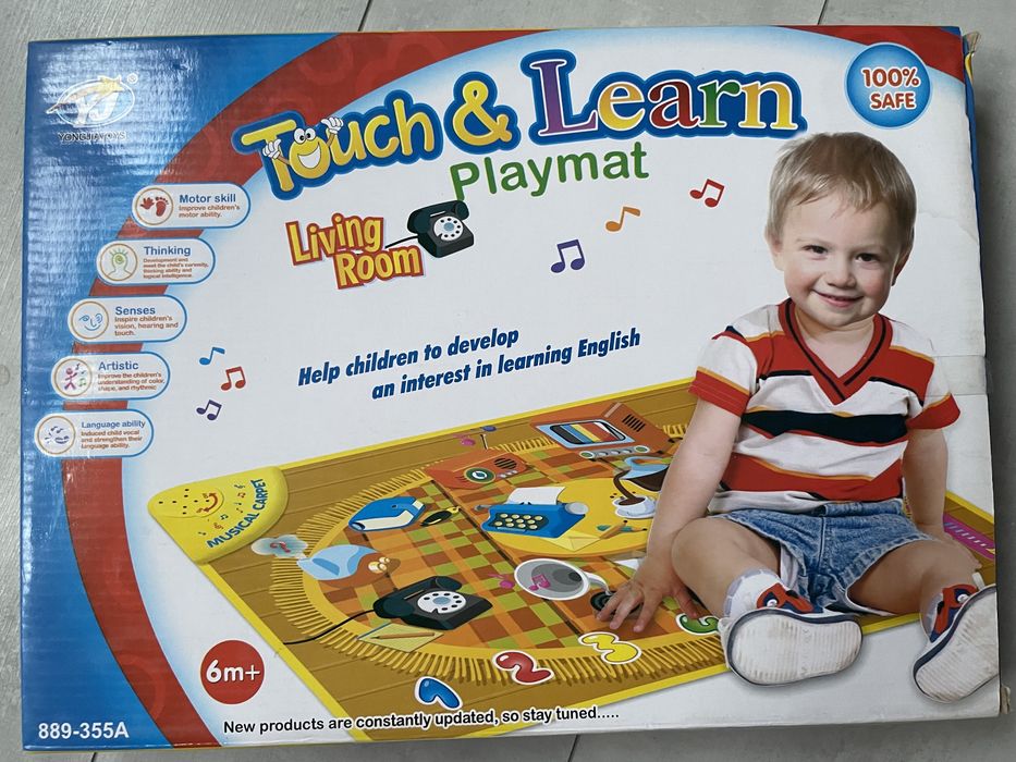 Детский коврик музыкальный