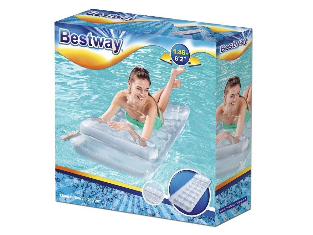 ponton dmuchany nad wodę na plażę bestway 188cm