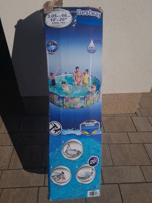 Basen Bestway na stelażu dla dzieci 3,05x66cm