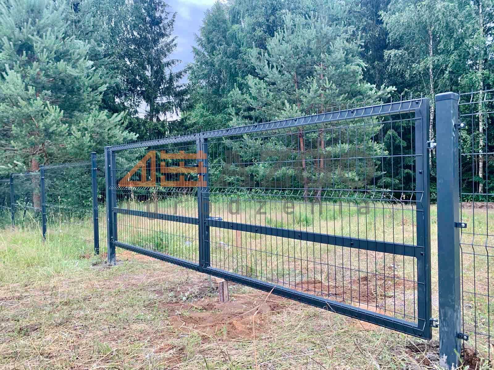 Panele ogrodzeniowe kratowe 2D 143cm 163cm 183c 656 6/5/6 ocynk lakier