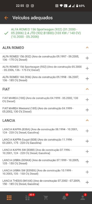 Compressor Ar Condicionado Alfa Romeo 156 2.4