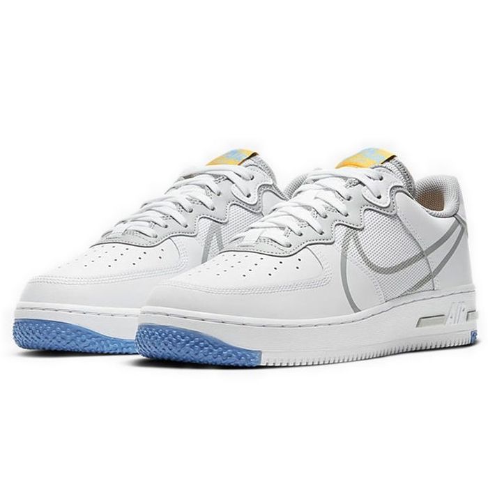 Мужские Кеды Nike Air Force 01 React Оригинал Размер 44 28СМ Белые