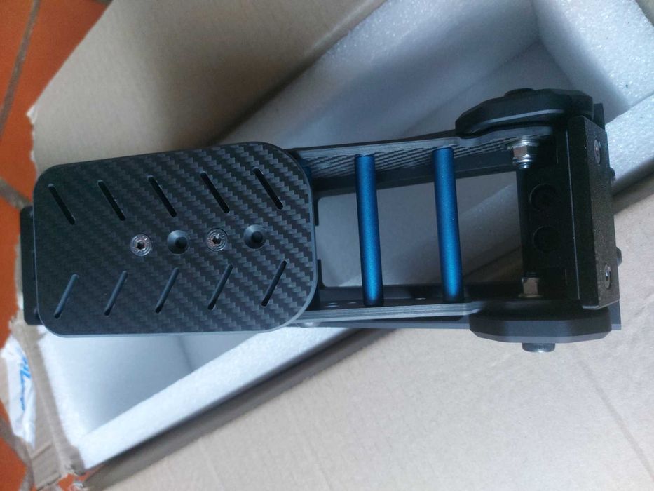 Pedal Simracing diy Estrutura carbono e aluminio