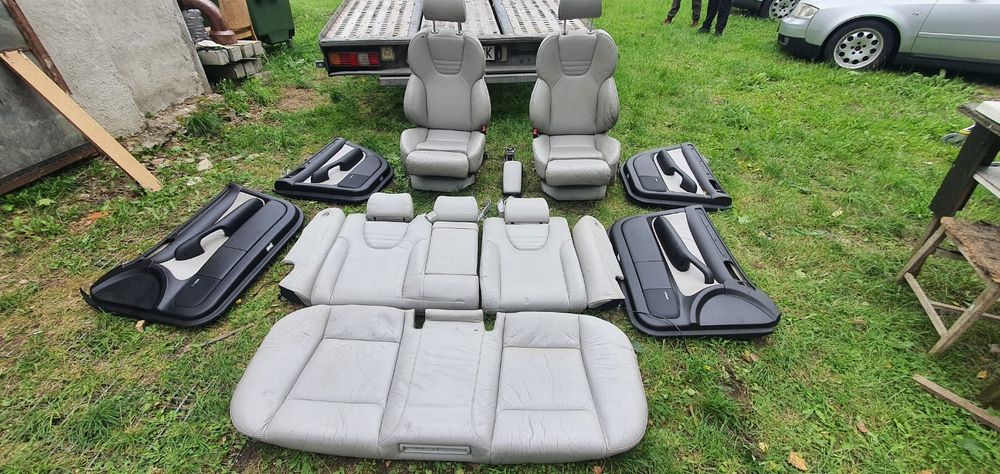 Fotel Fotele RECARO Zestaw Audi S6 A6 C5 Części Blask Gołdap