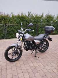 Motocykl 125 Romet SOFT CHOPPER II -"NÓWKA" Fak.Vat - Transport