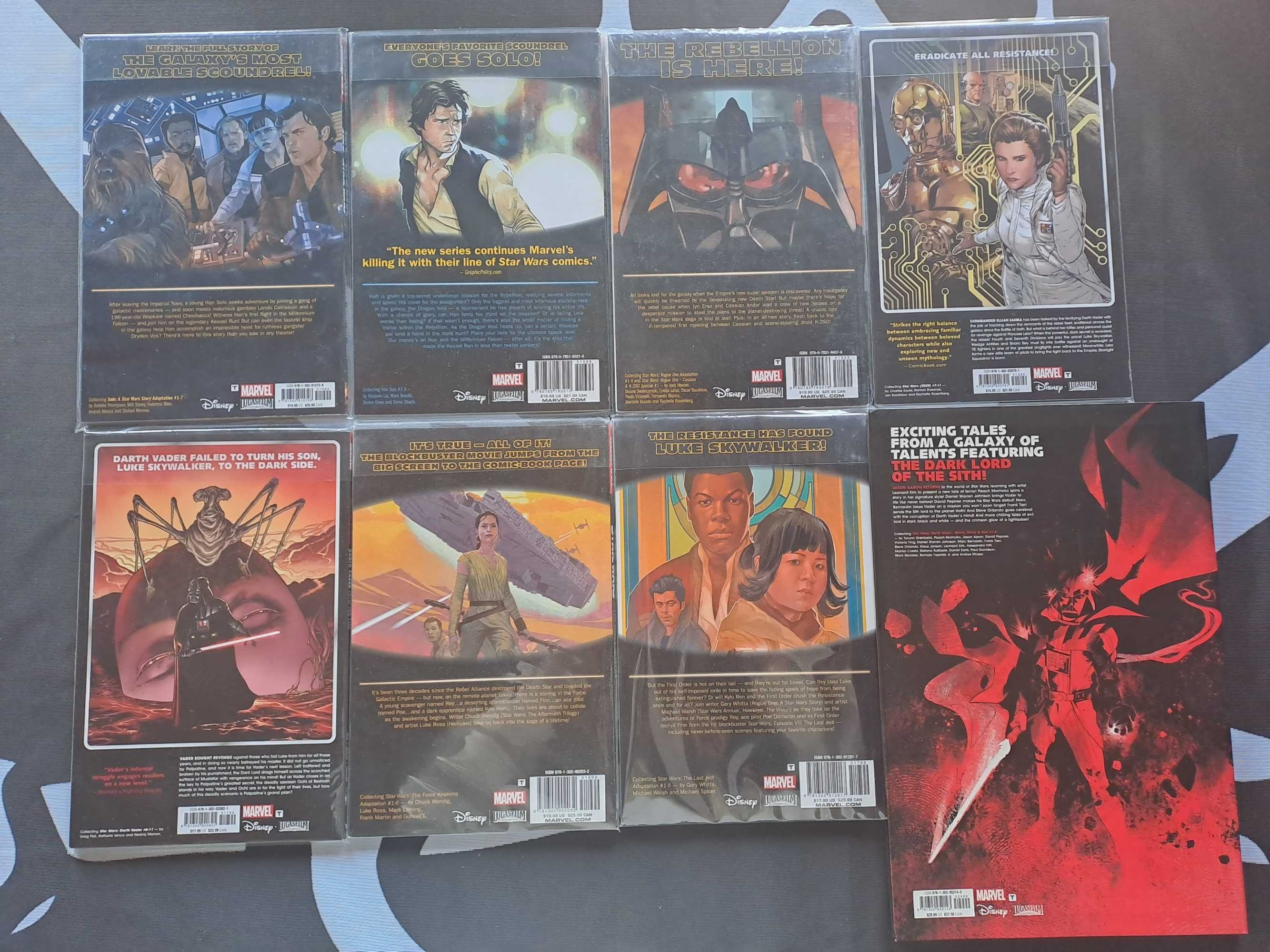 Star Wars - BDs/Comics (excelente estado, ler descrição)