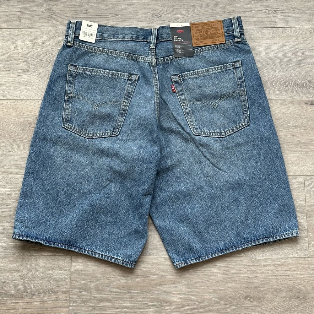 Шорти джинсові ОРИГІНАЛ Levis Baggy 478