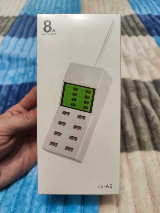 USB зарядное устройство на 8 портов