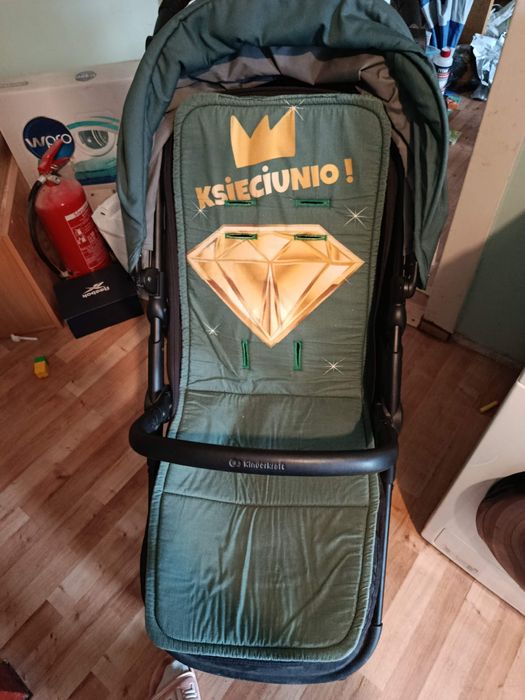 Spacerówka kindercaft green router do 22 kg