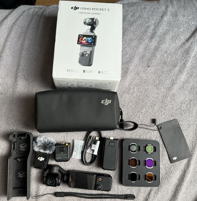 Kamera DJI Osmo Pocket 3 4K Stan idealny, jak nowg