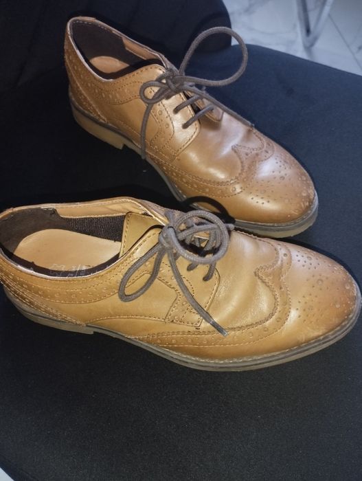 Шкіряні туфлі броги  Marks&Spencer