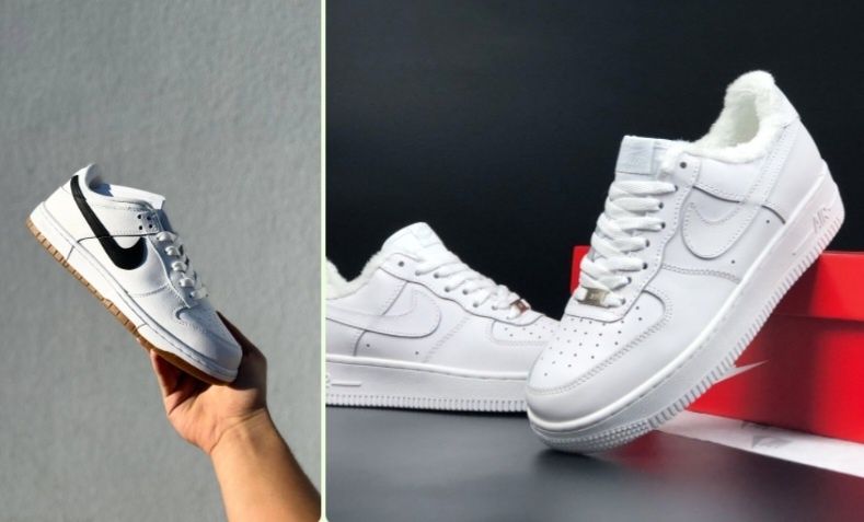 Кросівки Nike Air Force,  Nike Air Jordan 4 Retro, Nike Air Force зима