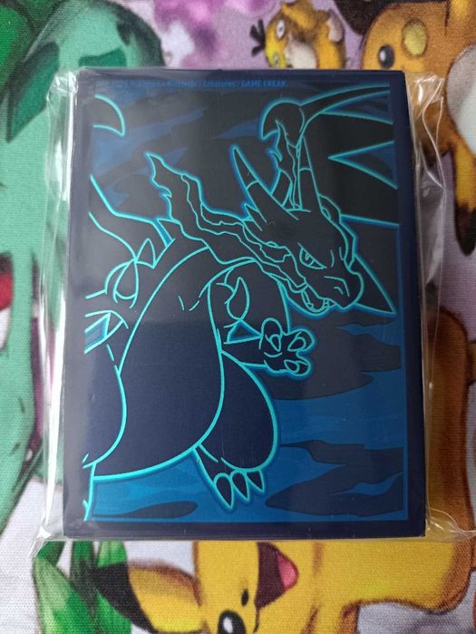 Phantasmal Flames: Mega Charizard X Sleeves