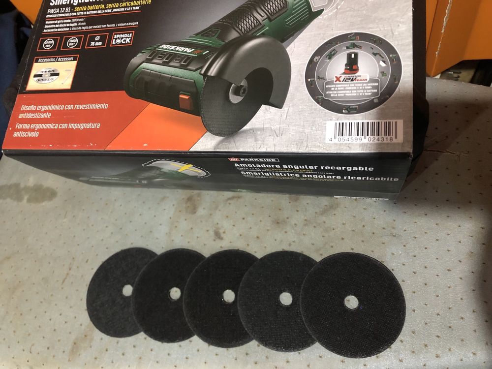 Discos de corte para Rebarbadora Mini (5x)