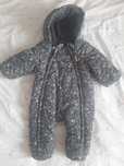 Kombinezon w kwiaty h&m r 62,  2-4m