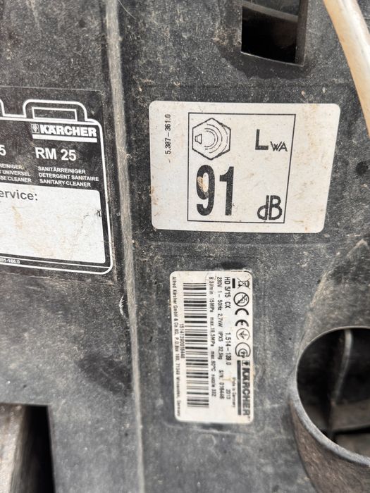 Myjka cosnieniowa Karcher HD 5/15c 5/15 C dysza obrotowa 230v