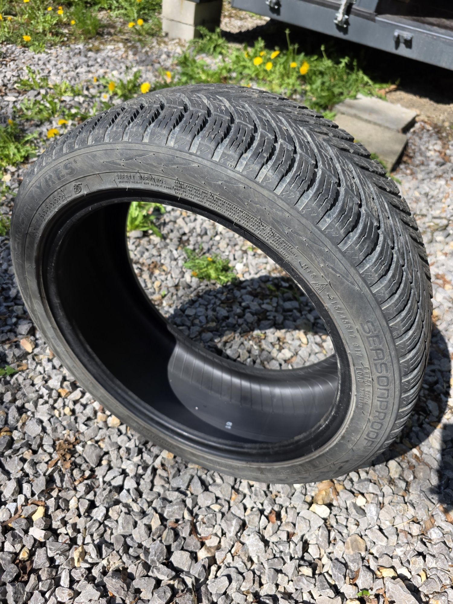 Opony wielosezonowe Nokian 215/45R17