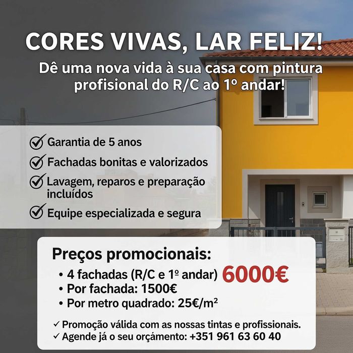 Aluguer Baileu com pintor disponível para o concelho de Cascais