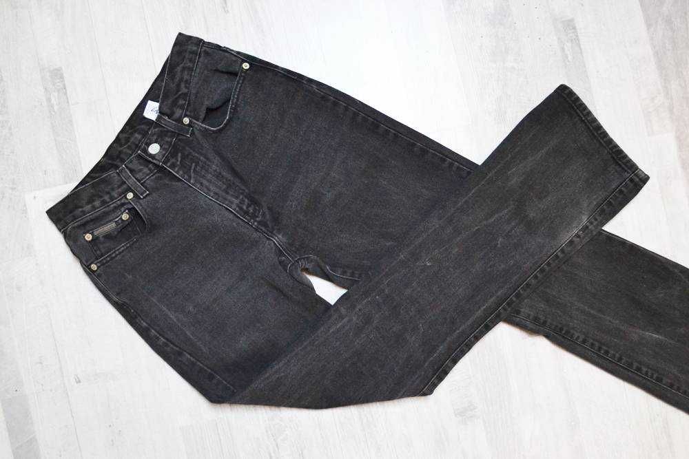 Calvin Klein Jeans Spodnie szare jeansowe męski ck S-M