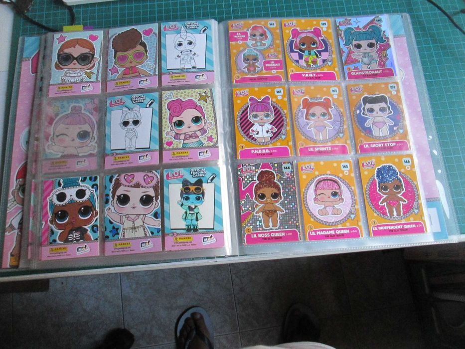 Espetaculares cromos da LOL