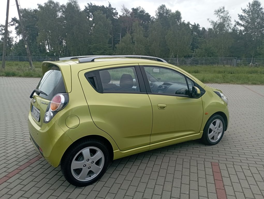 Śliczny Chevrolet Spark LT Alu Klima Przeb.104 Tyś Bezwypadkowy.