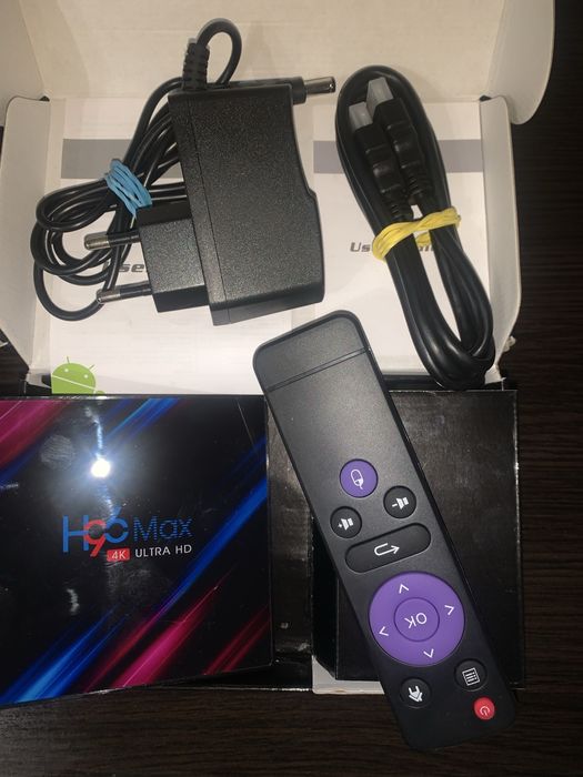 Смарт Тв приставка H96 Max 4GB/64GB 4K Ultra HD