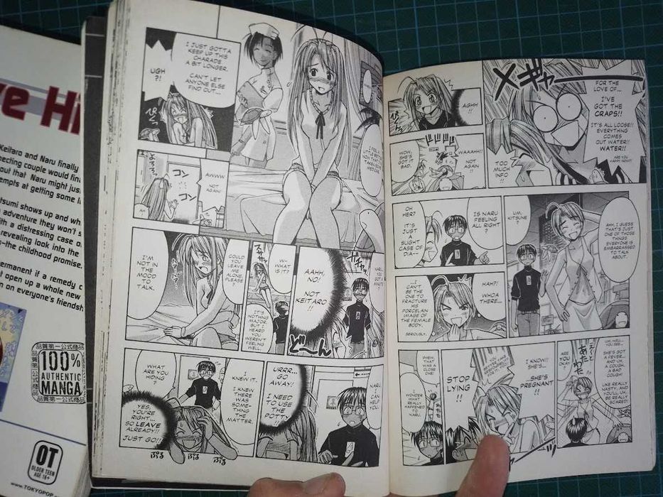 Mangá Love Hina + AI Love You (versão Inglês)